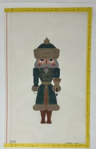 Vtg Nutcracker Hand painted Needlepoint Canvas Damarj ‘93 - Picture 1 of 1