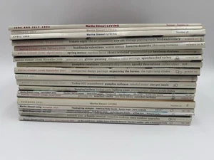 Martha Stewart Living Magazine Lot of 20 Issues 1994-2020 Recipe/Special Cards A - Imagen 1 de 7