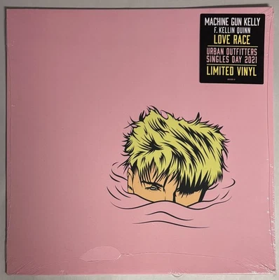 MACHINE GUN KELLY Love Race LP vinyl record Kellin Quinn Bad Boy 2021 POP PUNK - Image 1 of 4