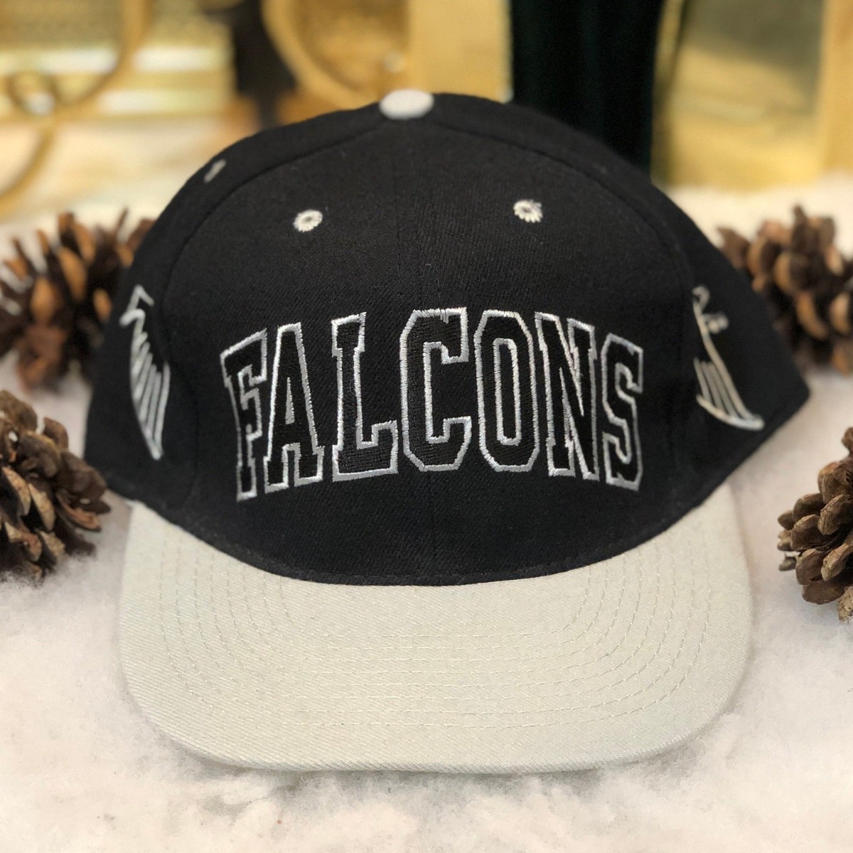 アメリカンニードルblock heads Falcons vintage cap アメリカンニードルblock heads Falcons vintage cap - 帽子