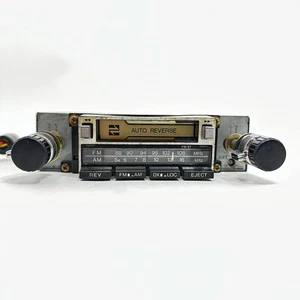 Vintage Sanyo Autoradio AM FM mit Kassettenspieler Modell FT C6 gereinigt getestet - Bild 1 von 13