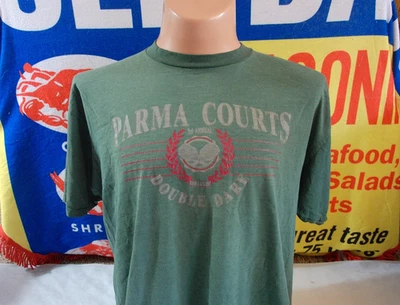 VTG 1995 RACQUETBALL Tournament T Shirt Men's 2XL Ohio Parma Courts DOUBLE DARE - image 1 of 4