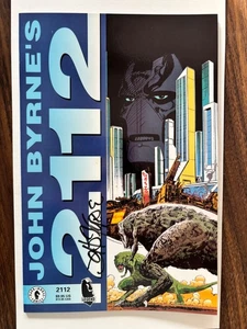 Cómic firmado por John Byrne 2112 tercera impresión Dark Horse 1991 John Byrne's - Imagen 1 de 11