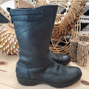 Merrell halbhohe Vera Damen 7,5/38 Used Stiefel schwarz Reißverschluss minimalistisch  - Bild 1 von 16