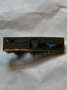 Clip de corbata vintage TAXCO México plata de ley 925 años 50 firmado - Imagen 1 de 7