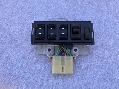 Conjunto de interruptor de ventana eléctrica maestra de puerta de conductor Mitsubishi Montero 1986-1991 Foto 1 de 4