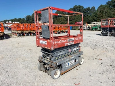 2014 Skyjack SJIII-3219 19' Electric Scissor Lift Man Aerial Platform bidadoo - Image 1 of 4