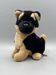 Trudi German Shepherd Puppy Dog Plush 8" Adorable Stuffed Animal - Picture 1 of 7