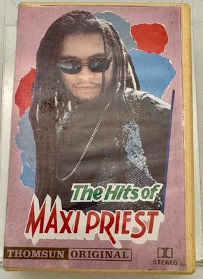 The Hits Of Maxi Priest Thomsun Original UAE Cassette Rare Cream Case HTF Foto 1 de 4