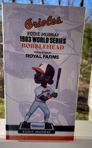 Bobblehead Serie Mundial 1983 Eddie Murray Baltimore Orioles SGA 8/5/2023 - Imagen 1 de 7