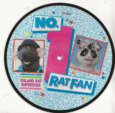 ROLAND RAT SUPERSTAR - NO. 1 RAT FAN 1985 UK PICTURE DISC SINGLE, MINT - Image 1 of 2