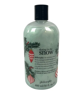 Nuevo Champú PHILOSOPHY 'Skating In The Snow' Gel de Baño y Ducha 16 fl.oz SELLADO Foto 1 de 4