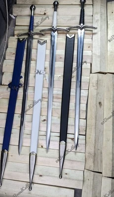 Espada LOTR 3 piezas Hecha a Mano Espada de Acero Inoxidable Alta Réplica Espada de Película Juegos con disfraces Foto 1 de 4