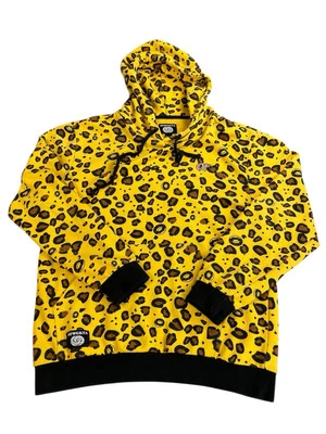 OFWGKTA Odd Hoodie Men Medium Cheetah Print Rapper Rap Hip-hop Pullover Sweater - Image 1 of 4