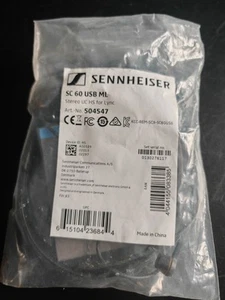 Sennheiser SC 60 USB ML Double Sided Headset FREE UK POSTAGE - Picture 1 of 9