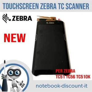 Zebra Pannello touch screen per scanner codici a barre Zebra TC51 TC56 NUOVO - Foto 1 di 6