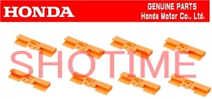 HONDA GENUINE 92-95 CIVIC Coupe EJ1 Front Window Molding Clip 8pcsOEM - Foto 1 di 1