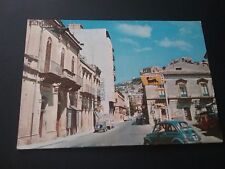 Cartolina d'epoca viaggiata Scicli (PALERMO) C.so Garibaldi 1972 ANIMATA