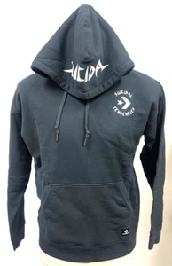 Converse Suicidal Tendencies Hooded Sweatshirt Black Size Small - Picture 1 of 7