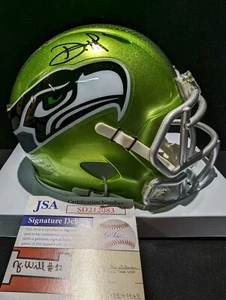 SEATTLE SEAHAWKS DEVON WITHERSPOON SIGNED FLASH MINI HELMET JSA COA - Picture 1 of 3