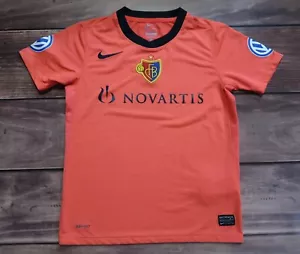 ✅Camiseta de fútbol visitante Nike FC Basel 1893 2011 2012, talla M para niño - Imagen 1 de 17