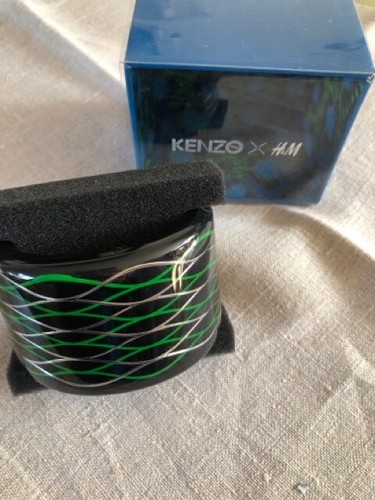 Bracciale Kenzo X H&M Bracciale Verde Nero Bracciale H&M Collaborazione Boxato Raro