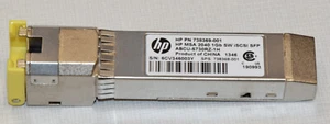 HP MSA 2040 1Gb SW iSCSI SFP Module 739369-001 738368-001 ABCU-5730RZ-1H Used - Picture 1 of 1
