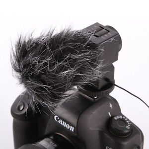 SGC-698 Stereo Microphone for Canon 5D III II IV 80D 7D 750D 760D Camera w/ Muff