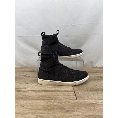 Scarpe da ginnastica Air Jordan uomo nere 1 ultra alte taglia 9 5