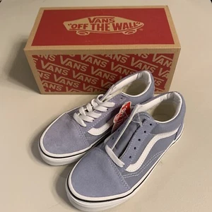 New In Box/New with Tags Youth Vans Old Skool Size 12.5 in Ashey Blue - Picture 1 of 4