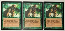 3x MTG Magic The Gathering Alliances Elvish Ranger (Male) NM+