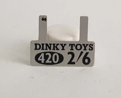 Dinky Giocattoli 420, IN Avanti Controllo Camion, Originale Price tag 2 '6 Mint - Immagine 1 di 4