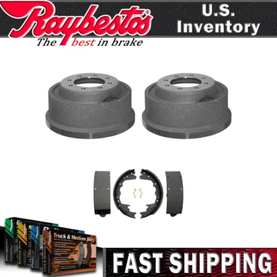 适用于道奇 Ram 2500 2001 2000 后套件制动鼓和制动鞋 - Raybestos — 第 1/4 张图片