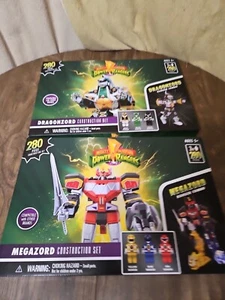 Bundle Mighty Morphin Power Rangers Megazord Dragonzord Brand New Both - Picture 1 of 5