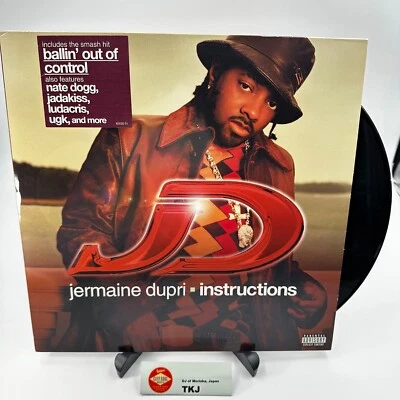 [Great Condition] Jermaine Dupri / Instructions 2001 US 2LP Vinyl NM/EX - Image 1 of 4