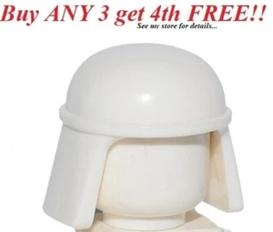 ☀️NEW Lego Star Wars White Minifig Headgear Helmet Imperial Pilot SW - Picture 1 of 3
