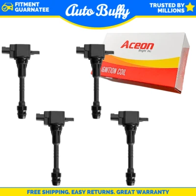 7805-3358-04 Aceon Set of 4 Ignition Coils for Nissan Sentra 2006 - Image 1 of 2