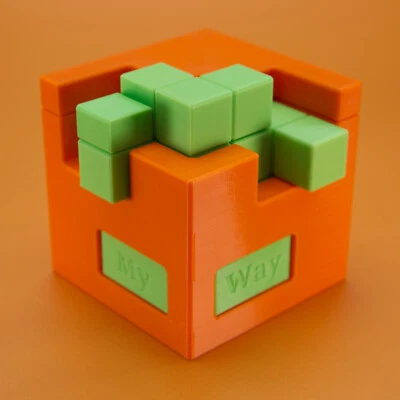 My Way - Rex Rossano Perez - 3d Packing Puzzle - Sequential Discovery - Image 1 of 2