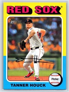 2024 Topps Heritage High Number TANNER HOUCK Boston RED SOX #686 - Foto 1 di 2