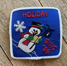 PATCH GSA Girl Scouts Holiday Sing 1996 bonhomme de neige veilleuse flocon de neige