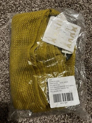 Mujer Maeve Anthropologie Amarillo Tejido Bufanda Chaleco Talla Única $64 Foto 1 de 3