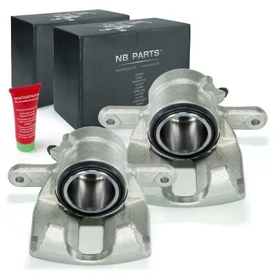 2x Selle de Frein Étrier 54mm Avant pour Dacia Dokker Duster Renault Clio Kangoo - Photo 1/4