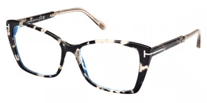 Auténticas gafas TOM FORD Rx FT5893-B 005 negras Habana 55 mm *NUEVAS* - Imagen 1 de 3