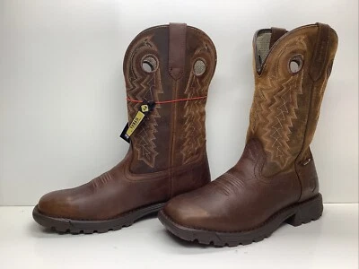 BOTAS MUJER ROCKY LEGACY 32 WATERP WORK SQ PUNTERA DE ACERO BUCKAROO MARRÓN TALLA 9,5 M Foto 1 de 4