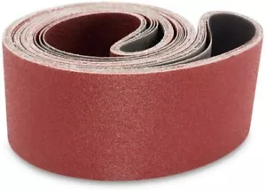 10x Mix 4" x 36" Sanding Belts Aluminium Oxide 120/240 Grits Sander Abrasive - Picture 1 of 1