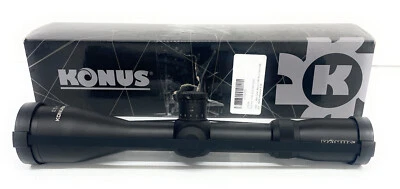 Konus 2.5x-10x50mm KonusPro LZ30 Hunting Riflescope, Matte Black, 7180 - Image 1 of 4