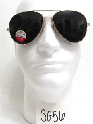 Gafas de sol de aviador para hombre lentes súper oscuras UV100 nuevas de colección Foto 1 de 4