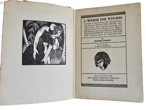 a MIRROR FOR WITCHES DOLL BILBY ESTHER FORBES BOOK HOUGHTON MIFFLIN VTG neocurio - Picture 1 of 20