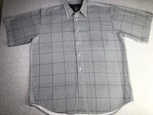 Ivy Crew Men’s Size Large Pendleton Houndstooth Black & White Casual Shirt - Picture 1 of 8