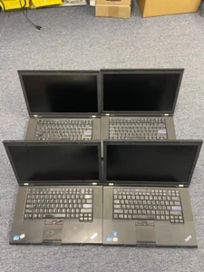 Lot of 4 !LENOVO THINKPAD T520 15.5" Intel Core i5-2520M 8GB RAM 320GB (G105) - Picture 1 of 7